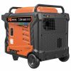 10500 Watt Digital Inverter Hybrid Portable Generator, Tri-Fuel Capabilities (Gas/LPG/NG), 8hrs 50% Load Run Time, CETL,ETL Certified For Canada/