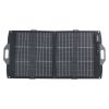 100W Bifacial Solar Panel, 16BB N-Type Foldable Monocrystalline Solar Panel Charger 24% Efficiency, Portable with MC4 Output, USB-A (QC3.0)