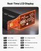 2000W Sump Pump Battery Backup System, LCD Display, Auto Switches to Battery Inverter Power for Sump Pump, Pure Sine Wave