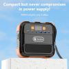 Flashfish 120W Portable Power Station, 98Wh/26400mAh Solar Generator Backup Power Battery Pack With AC/DC/Type-c/USB/Flashlight