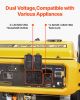 Portable Generator, 9625W Peak Watt Home Generator, Backup Generators for Home with Foldable Handle, Electric Start, Gas Powered, CO Sensor