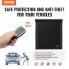 Faraday Bag, Faraday Pouch Set for Laptop (16.9 x 15"), Fireproof & Waterproof Faraday Signal Blocking Holder for Car Keys, Phones & Tablets