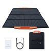 Portable Monocrystalline Solar Panel, Monocrystallin120W Foldable e ETFE Solar Charger, 23% Efficiency Solar Panel with Type C, DC 18V, QC3.0 USB