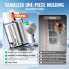 Gravity-fed Water Filter System, 2.25G 304 Stainless-Steel Countertop Filtration System, Reduces Lead and up to 99% of Chlorine