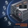 2000W Sump Pump Battery Backup with LCD, Automatically Shifts to Inverter Power Ensuring Uninterrupted Operation