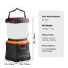 LED Camping Lantern, All-in-one, 1000LM, 360° Illumination, 4 Lighting Modes, Battery Powered Light, Outdoor Robust Flashlight, Built to Last Light