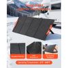 150W Foldable Monocrystalline Solar Panel, 23% Efficiency Portable ETFE Mono Solar Panel Charger with MC4 Output, Type-C, QC3.0 USB & DC Ports