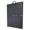 100W Foldable Solar Panel with Frame, 16BB N-Type Portable Monocrystalline Solar Panel Charger 24% Efficiency, IP67 Waterproof Outdoor
