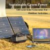 Gofort 330W Portable Power Station, 299Wh Solar Generator Backup Power Supply with 2X 110V AC Outlets, 4X 12V DC Outlets, Home Emergency Power