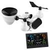 7-in-1 Wi-Fi Weather Station, 7.5-Inch VA Display, Solar Powered Wireless Outdoor Sensor, Home Weather Station Indoor Outdoor, for Temperature