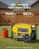 Portable Generator, 9625W Peak Watt Home Generator, Backup Generators for Home with Foldable Handle, Electric Start, Gas Powered, CO Sensor