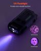 Rechargeable Keychain Flashlight, Mini LED Flashlight with 13 Lighting Modes, Portable Pocket Flashlight with Clip
