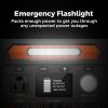Flashfish P66A 200W Solar Generator, Portable Power Station Battery Pack with AC/USB/DC Output