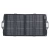 100W Bifacial Solar Panel, 16BB N-Type Foldable Monocrystalline Solar Panel Charger 24% Efficiency, Portable with MC4 Output, USB-A (QC3.0)