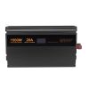 Sump Pump Battery Backup System, 1500W, Auto Switches to Battery Inverter for Continuous Sump Pump Operation, Pure Sine Wave, LCD Display