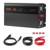 Sump Pump Battery Backup System, 1500W, Auto Switches to Battery Inverter for Continuous Sump Pump Operation, Pure Sine Wave, LCD Display
