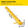 Flood Barrier, 24 ft Length x 6 in Height Sandbag Alternative, Water Barrier for Flooding with Great Waterproof Effect