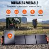 Portable Monocrystalline Solar Panel, 200W Foldable Monocrystalline ETFE Solar Charger, 23% Efficiency Solar Panel with MC4 Output
