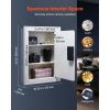 0.83 sq.ft Wall Safe, 3-Tier Hidden Wall Safe with Password, Key & Turning Knob