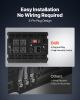 Sump Pump Battery Backup System, 3000W, Auto Switches to Battery Inverter for Continuous Sump Pump Operation, Pure Sine Wave, LCD Display