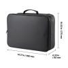 Fireproof Document Box, 1832 Fahrenheit Heat Insulated Fireproof & Waterproof Box with Lock