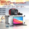 GOFORT Portable Power Station 540Wh/500W(Peak 1000W) 6 x AC 110V Outlets PD 60W Portable Solar Generator CPAP, Emergency Backup Power