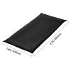 Flood Barrier, 10 Pack, 1.4 x 2.7 ft Flood Bags with Bucket, Reusable Water Absorbent Barrier Activated by Water, Sandless Sandbags Blockage