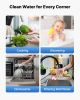Whole House Water Filter System, 3-Stage | Sediment, KDF, CTO | 4.5" x 20" Home Water Purifier Filter Reduce Heavy Metal, Lead, Mercury, Chlorine