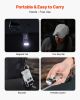 Rechargeable Keychain Flashlight, Mini LED Flashlight with 13 Lighting Modes, Portable Pocket Flashlight with Clip
