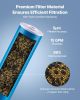 Whole House Water Filter Replacement Cartridge, 4.5" x 20" Coconut Shell Activated Carbon KDF Filter for Whole Home Water Filtration System