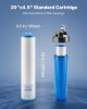 Whole House Water Filter Replacement Cartridge, 4.5" x 20" Polyphosphate Scale Inhibitor Filter for Whole Home Water Filtration System