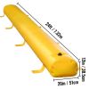 Flood Bag, 24 ft Length x 12 in Height, Reusable PVC Water Diversion Tubes, Lightweight with Excellent Waterproof Effect Used for Doorways, Garag