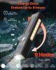 EDC Flat Flashlight, 3-in-1 High Lumens LED Flashlight with Green Beam, IPX4 Waterproof Rechargeable Flash Light for Office Presentation, Hiking