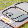 200W Peak Power Station, Flashfish CPAP Battery 166Wh 45000mAh Backup Power Pack  With 60W 18V Portable Solar Panel, FLASHFISH Foldable Solar Cha