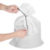 Empty Sandbags, 100 Packs 16 x 26 in, Heavy Duty Sand Bags Sacks with Ties, 50lb Capacity Woven Polypropylene Sandbags