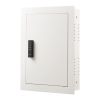 0.83 sq.ft Wall Safe, 3-Tier Hidden Wall Safe with Password, Key & Turning Knob