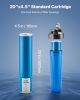 Whole House Water Filter Replacement Cartridge, 4.5" x 20" Iron & Manganese Reducing Replacement Filter for 3-Stage Whole Home Water Filtration S