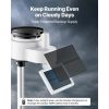 7-in-1 Wi-Fi Weather Station with APP, 7.5-Inch VA Display, Wireless Solar Powered Outdoor Sensor, Rain Gauge, Indoor Outdoor for Weather Forecas