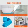 Universal Absorbent Sock, Water Absorbing Snake 20 Gal Capacity, 3" x 47.24" Mildew-Resistant Spill Control Sock, 12 pcs