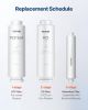 Remineralization Filter, 1100 Gallons Remineralization Water Filter Replacement, 1/4" Quick Connect Mineral Filter