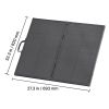 100W Foldable Solar Panel with Frame, 16BB N-Type Portable Monocrystalline Solar Panel Charger 24% Efficiency, IP67 Waterproof Outdoor