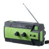 Emergency Weather Radio, 4000mAh Battery, FM/AM/WB/NOAA Alert Solar Hand Crank Emergency Radio, with USB Charging Cable, SOS Alarm and Flashlight