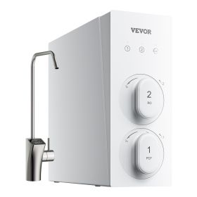 Reverse Osmosis System, 800 GPD 8-stage Tankless Reverse Osmosis Water Filter, Under Sink Water Filtration System with Smart Display Faucet