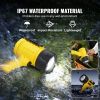 Rechargeable Spotlight Flashlight, 1000,000 Lumens, IP67 Waterproof Handheld LED Spot Light