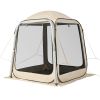 Screen House Tent, 6 x 6 ft, 4-6 Person Pop Up SUV Tailgate Tent, Portable Screened in Canopy with Carry Bag, Netting Sides, for Outdoor