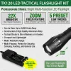 LED Tactical Flashlight - Solo | TK120 PRO