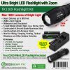 LED Tactical Flashlight - Duo | TK120X PRO