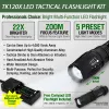 LED Tactical Flashlight - Duo | TK120X PRO