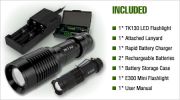 LED Tactical Flashlight - Duo | TK130 PRO