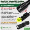 LED Tactical Flashlight - Duo | TK130 PRO